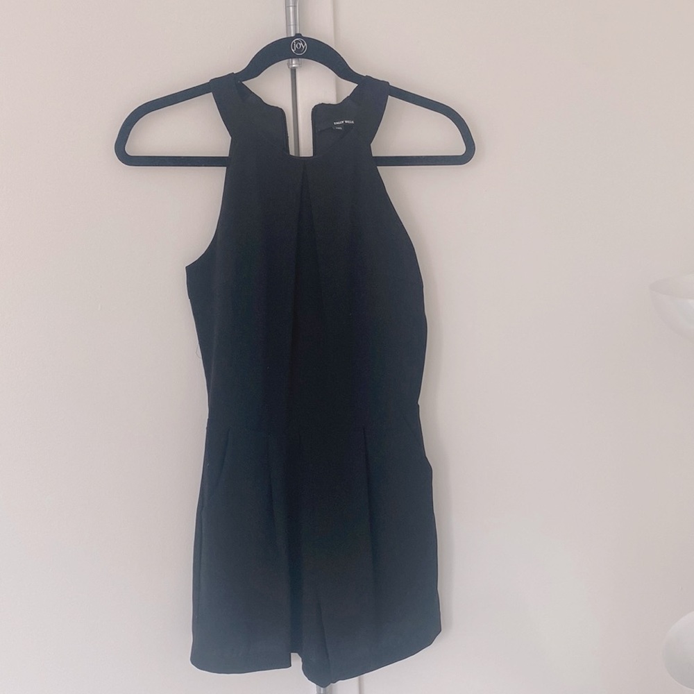 Black Elegant Romper